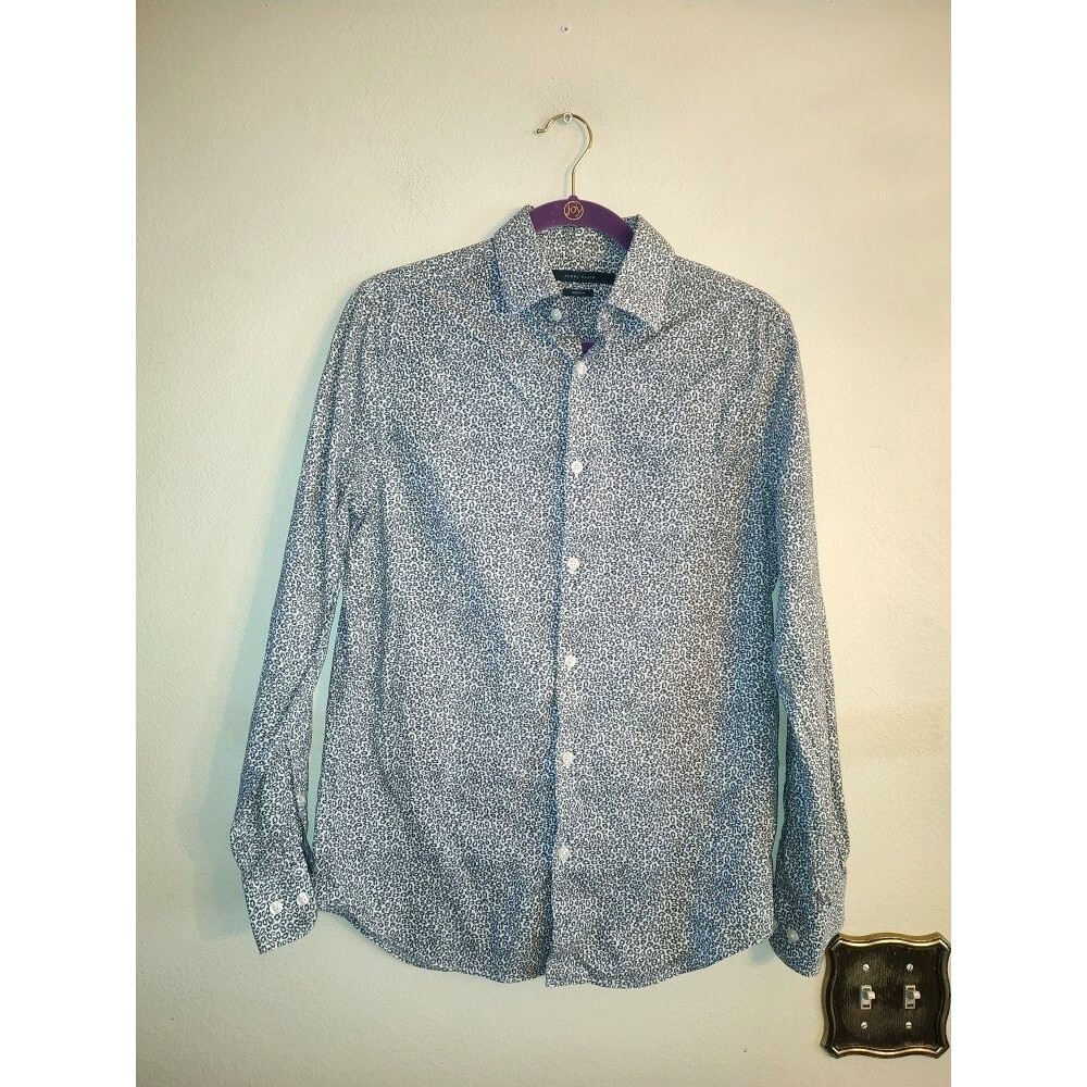 Men's Perry Ellis OEKO-Tex Standart 100 Lightweight Grey Shirt Size S